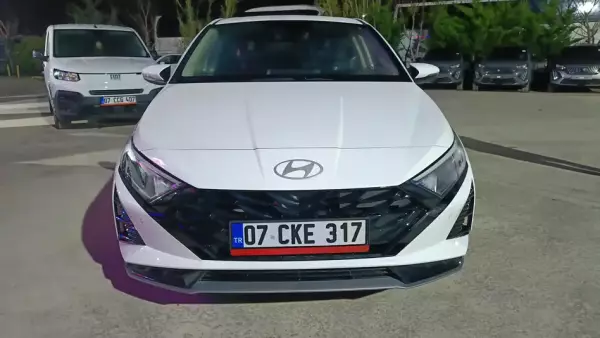 Hyundai i20 for rent in Antalya