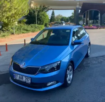 Skoda Fabia for rent in Antalya