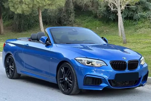 BMW 218i for rent in Istanbul