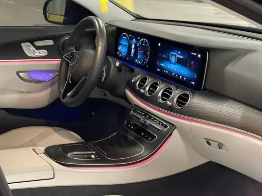 Mercedes E200 for rent in Istanbul