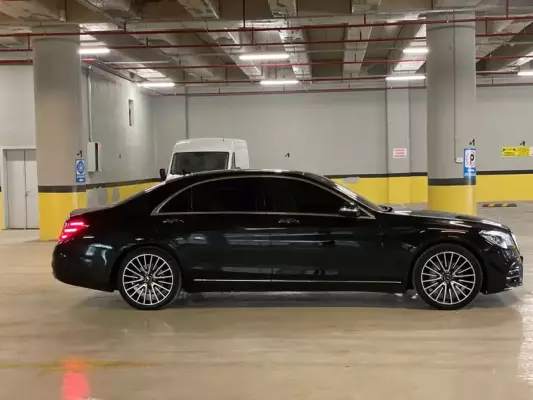 Mercedes S350 for rent in Istanbul
