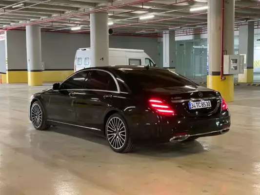 Mercedes S350 for rent in Istanbul