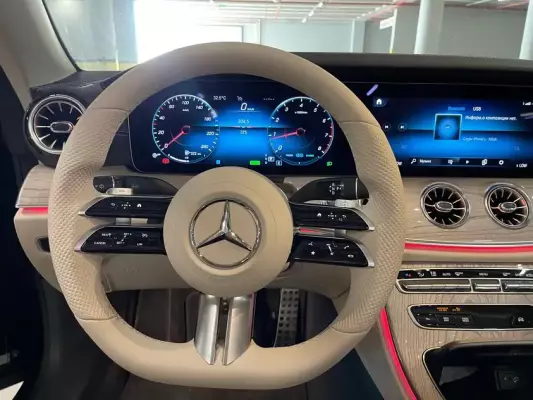Mercedes E350 for rent in Istanbul