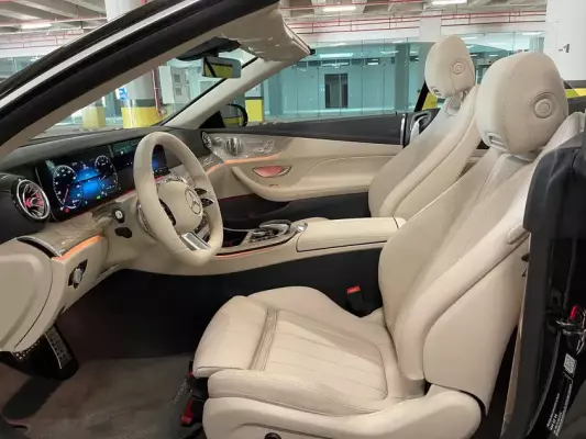 Mercedes E350 for rent in Istanbul