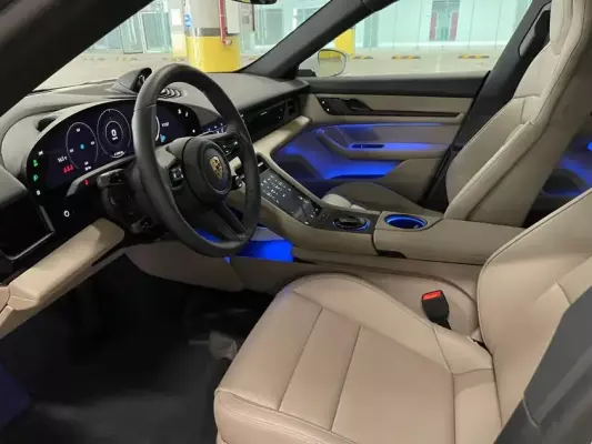 Porsche Taycan for rent in Istanbul