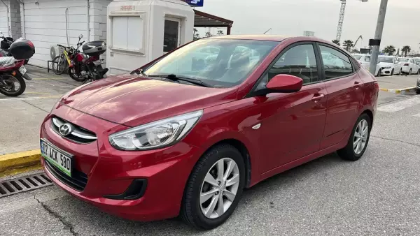 Hyundai Accent for rent in Antalya