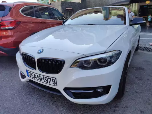 BMW 218i for rent in Bogazkent