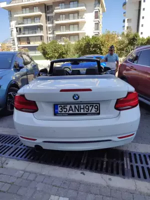 BMW 218i for rent in Bogazkent