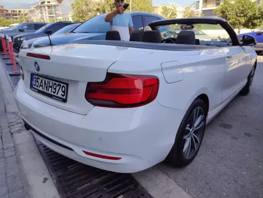 BMW 218i for rent in Bogazkent