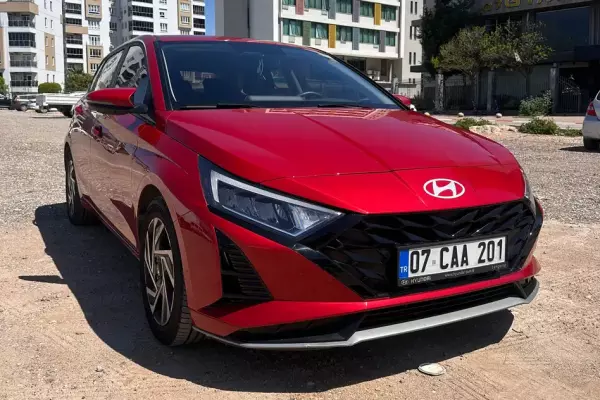 Hyundai i20 for rent in Istanbul