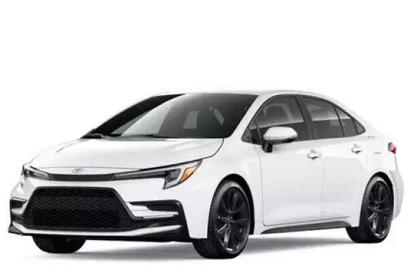 Toyota Corolla for rent in Alanya