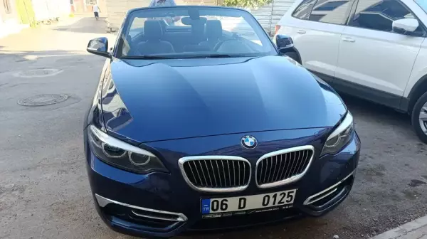 BMW 218i for rent in Istanbul