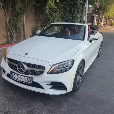 Mercedes C200 for rent in Belek