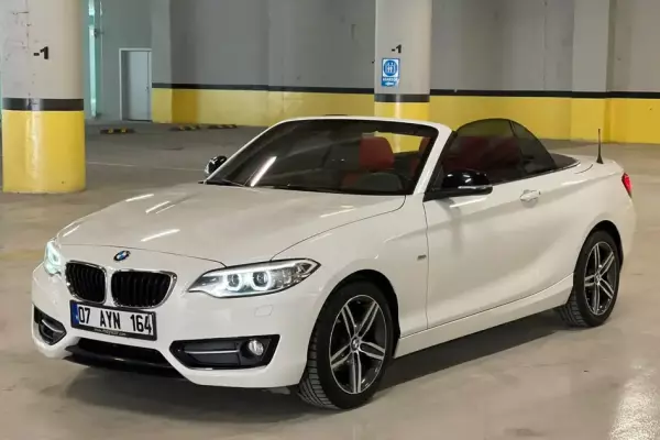 BMW 218i for rent in Istanbul