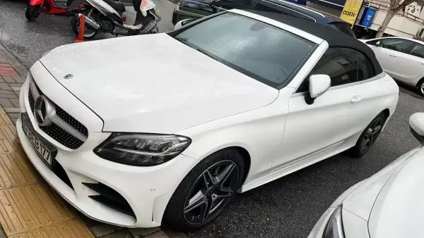 Mercedes C200 for rent in Guzelcamli