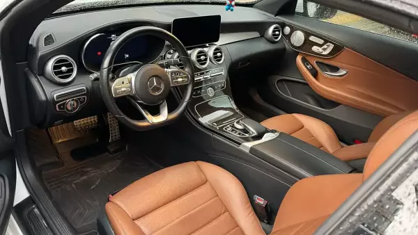 Mercedes C200 for rent in Guzelcamli