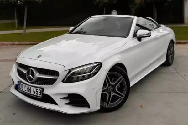 Mercedes C200 for rent in Istanbul