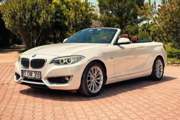 BMW 218i for rent in Istanbul
