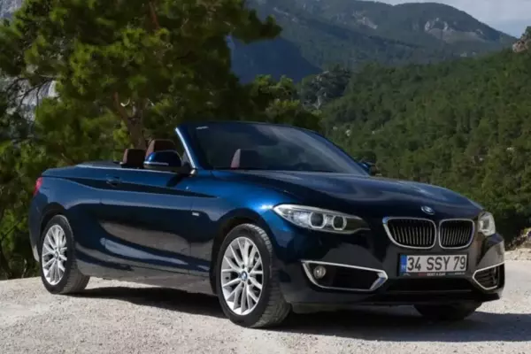 BMW 218i for rent in Istanbul