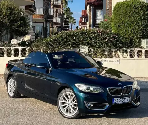 BMW 218i for rent in Istanbul