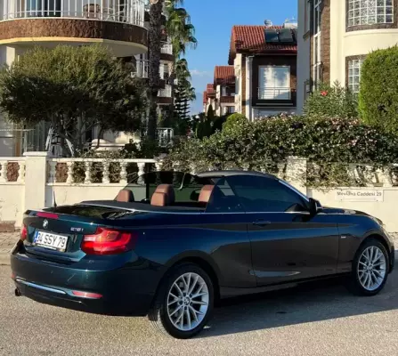 BMW 218i for rent in Istanbul