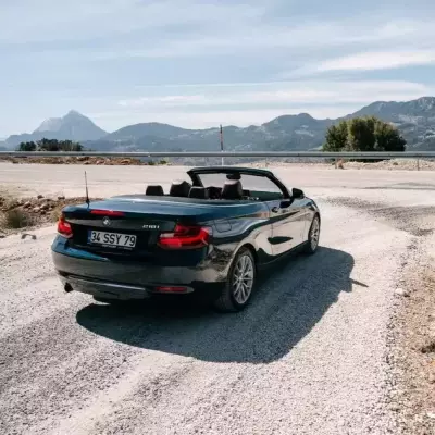 BMW 218i for rent in Istanbul