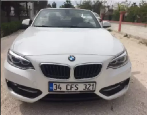 BMW 218i for rent in Istanbul