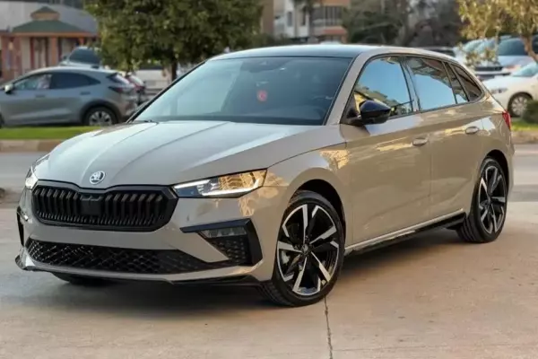 Skoda Scala for rent in Antalya