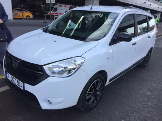 Dacia Lodgy for rent in Istanbul
