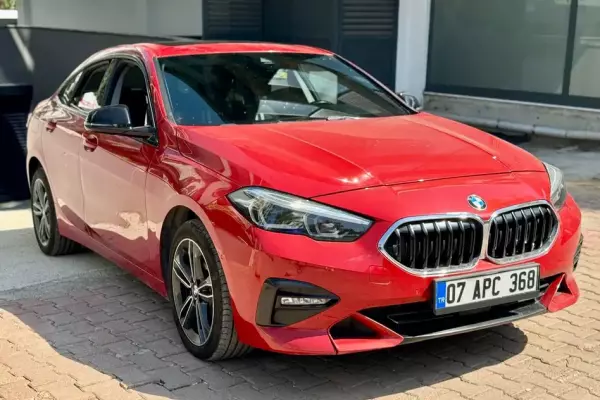 BMW 216d for rent in Bodrum
