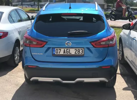 Nissan Qashqai for rent in Alanya