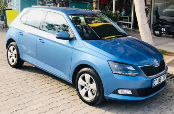 Skoda Fabia for rent in Antalya