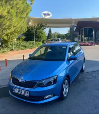 Skoda Fabia for rent in Antalya