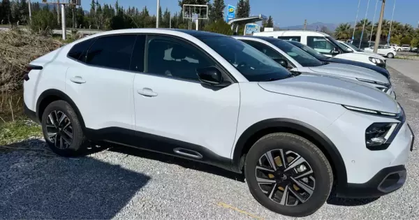 Citroen C4X for rent in Bodrum