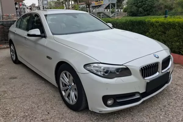 BMW 520i for rent in Antalya