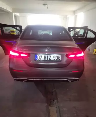 Mercedes E200 for rent in Belek