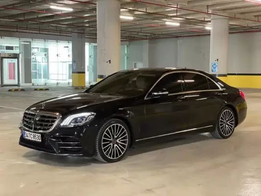 Mercedes S350 for rent in Istanbul