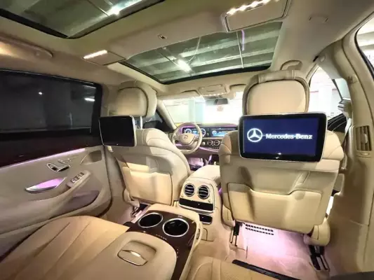 Mercedes S350 for rent in Istanbul