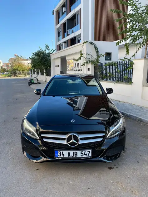 Mercedes C180 for rent in Antalya