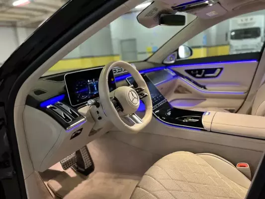 Mercedes S450 for rent in Istanbul