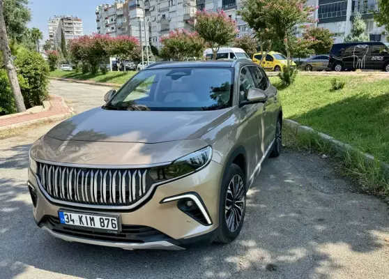 Belek'te kiralık Togg T10X