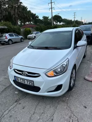 Hyundai Accent for rent in Antalya