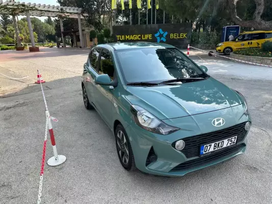 Hyundai i10 for rent in Alanya