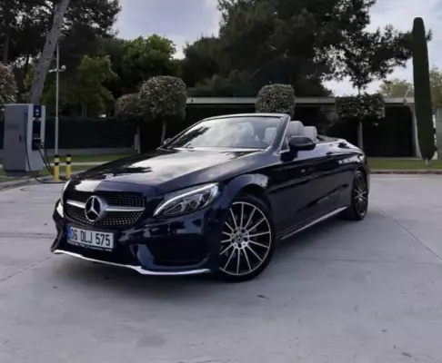 Mercedes C180 for rent in Belek