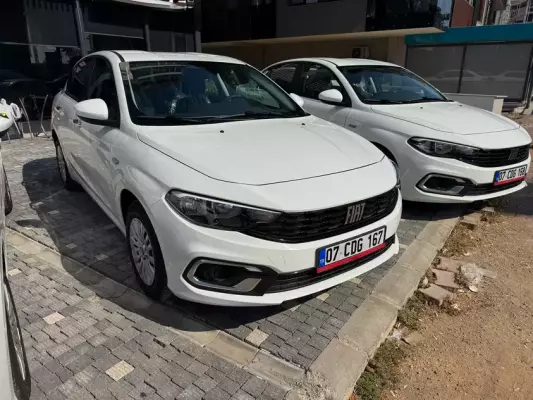Fiat Egea for rent in Turkey