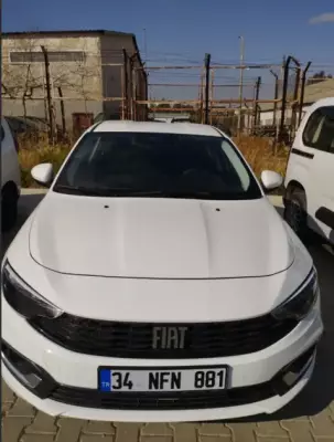 Fiat Egea for rent in Istanbul