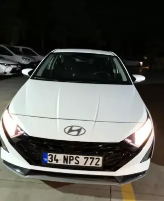 Hyundai i20 for rent in Istanbul