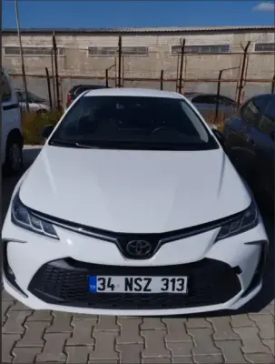 Toyota Corolla for rent in Bodrum