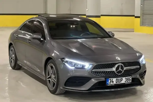 Mercedes CLA200 for rent in Istanbul