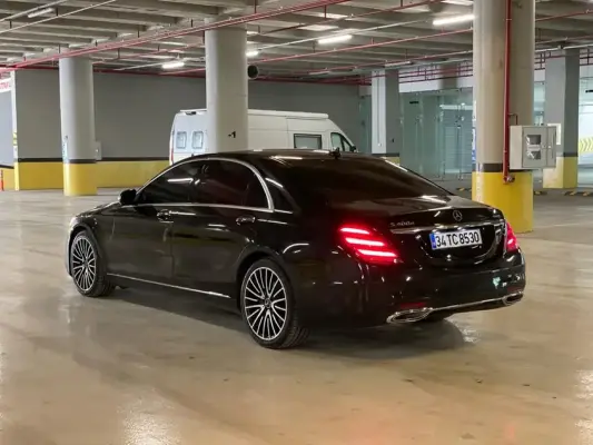 Mercedes S350 for rent in Istanbul